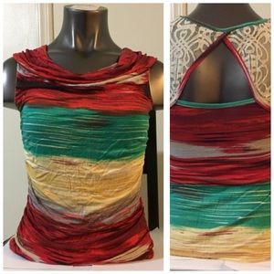 BCX Brand Top with Lace Back